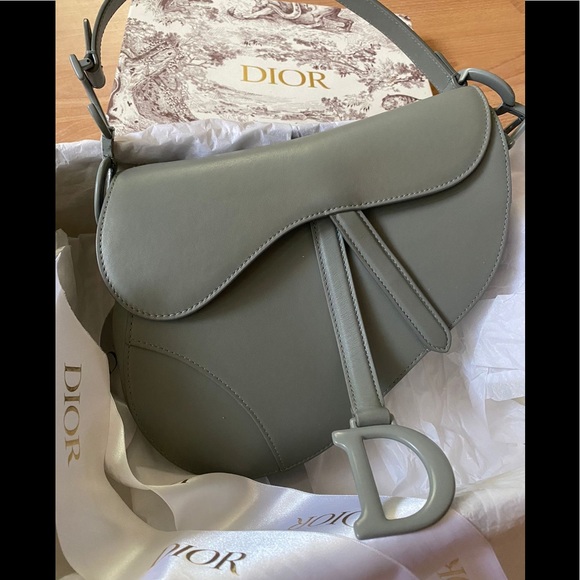 Dior Handbags - Dior saddle small leather bag with the strap